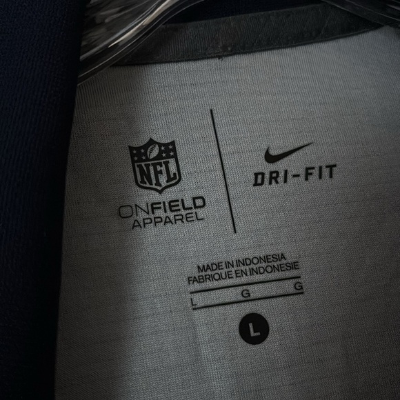 Los Angeles Rams Nike Team NFL On Field Polo Shirt Men Large - Picture 2 of 5